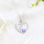 Load image into Gallery viewer, Natural Tanzanite Faceted Pendant
