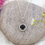 Load image into Gallery viewer, Natural Black Onyx Pendant