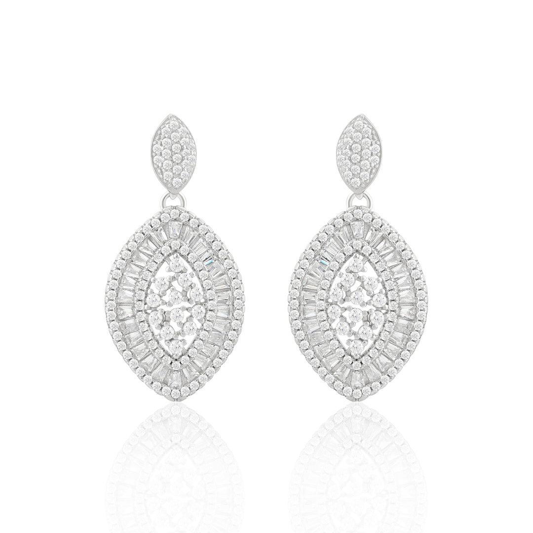 Marquise Drop Studs