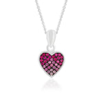 Load image into Gallery viewer, Valentina Pendant (Rhodium Plated)