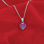Load image into Gallery viewer, Valentina Pendant (Rhodium Plated)