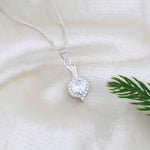 Load image into Gallery viewer, Frost Pendant (Rhodium Plated)