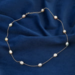 Load image into Gallery viewer, Natural Pearl Cab Necklace