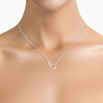 Load image into Gallery viewer, Infinity Heart Necklace (Rhodium Plated)