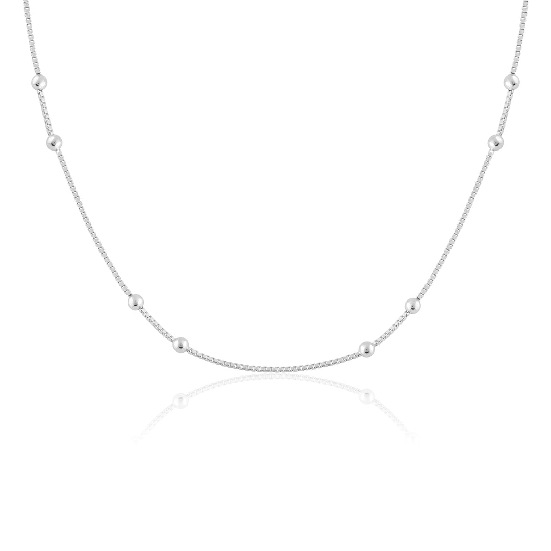 Duette Chain (Rhodium Plated)