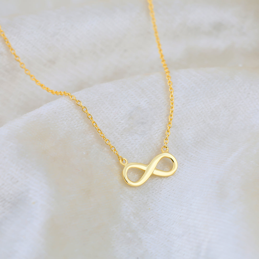 Infinity Necklace (Gold Plated)