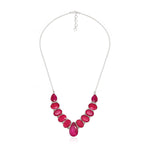 Load image into Gallery viewer, Natural Ruby Faceted Necklace