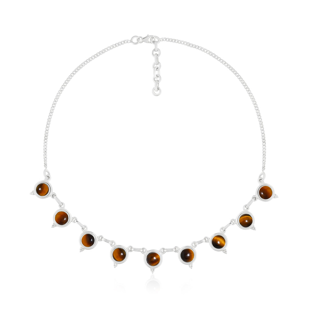 Natural Tiger Eye Necklace