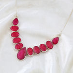 Load image into Gallery viewer, Natural Ruby Faceted Necklace