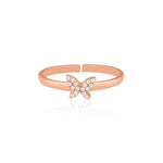 Load image into Gallery viewer, Butterfly Ring (Rose Gold-Plated)