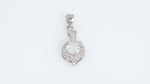 Load and play video in Gallery viewer, Frost Pendant (Rhodium Plated)