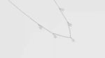 Load and play video in Gallery viewer, Ariel Necklace (Rhodium Plated)