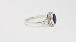 Load and play video in Gallery viewer, Natural Amethyst Cut Ring