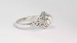 Load and play video in Gallery viewer, Natural Pearl Cabochon Ring
