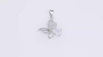 Load and play video in Gallery viewer, Aurelia Pendant (Rhodium Plated)