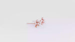 Load and play video in Gallery viewer, Daisy Studs (Rose Gold Plated)