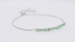 Load and play video in Gallery viewer, Evergreen Bracelet (Rhodium Plated)