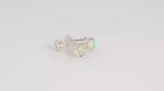 Load and play video in Gallery viewer, Natural Opal Ethiopian Cabochon Studs