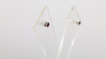 Load and play video in Gallery viewer, Natural Tourmaline Cabochon Studs