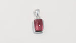 Load and play video in Gallery viewer, Natural Tourmaline Cabochon Pendant