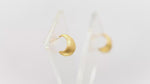 Load and play video in Gallery viewer, Regalia Studs (Gold Plated)