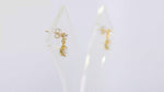 Load and play video in Gallery viewer, Drop Zircon Stud (Gold Plated)