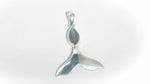 Load and play video in Gallery viewer, Natural Labradorite Cab Blue Fire Pendant