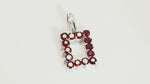 Load and play video in Gallery viewer, Natural Garnet Cut Pendant