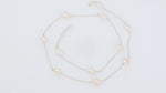 Load and play video in Gallery viewer, Natural Pearl Cab Necklace