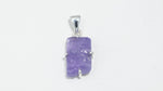 Load and play video in Gallery viewer, Natural Tanzanite Rough Pendant