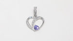Load and play video in Gallery viewer, Natural Tanzanite Faceted Pendant
