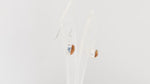Load and play video in Gallery viewer, Natural Citrine Rough Earrings