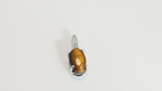 Load and play video in Gallery viewer, Natural Tiger Eye Cabochon Pendant