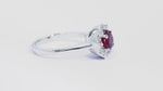 Load and play video in Gallery viewer, Natural Garnet Cut Ring