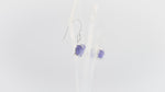 Load and play video in Gallery viewer, Natural Tanzanite Rough Earrings