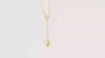 Load and play video in Gallery viewer, Teardrop Necklace (Gold Plated)