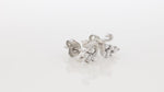 Load and play video in Gallery viewer, Swan Studs (Rhodium Plated)