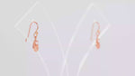 Load and play video in Gallery viewer, Seashell Earrings (Rose Gold-Plated)