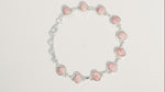 Load and play video in Gallery viewer, Natural Australian Pink Opal Bracelet
