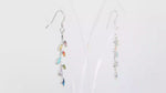 Load and play video in Gallery viewer, Natural Multi Tourmaline Leaf Earrings