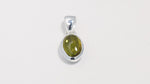 Load and play video in Gallery viewer, Natural Tourmaline Cabochon Pendant