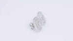 Load and play video in Gallery viewer, Octagon Studs (Rhodium Plated)