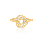 Bond Knot Ring (Gold-Plated)