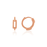 Trielle Hoops (Rose Gold Plated)