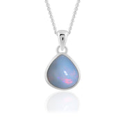 Natural Opal Ethiopian Pear Cab Pendant