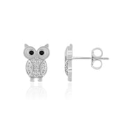 Hedwig owl studs