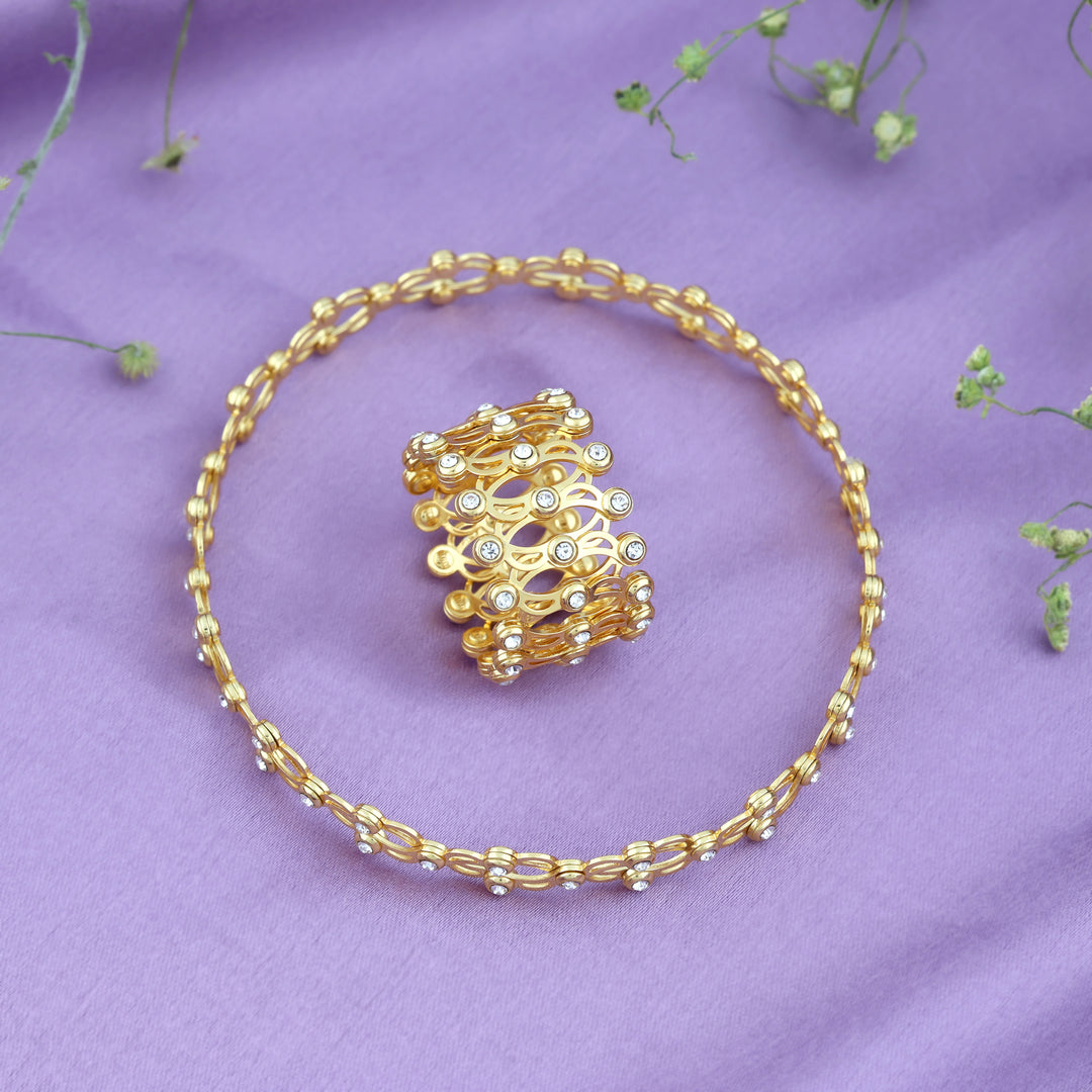 Convertible Bracelet with Zircon