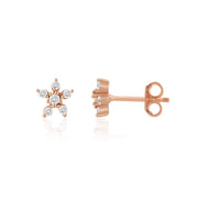 Daisy Studs (Rose Gold Plated)