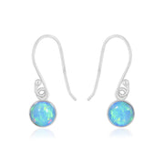 Natural Opal Ethiopian Cab Earrings