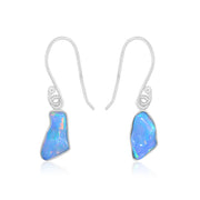 Natural Opal Ethiopian Rough Earrings